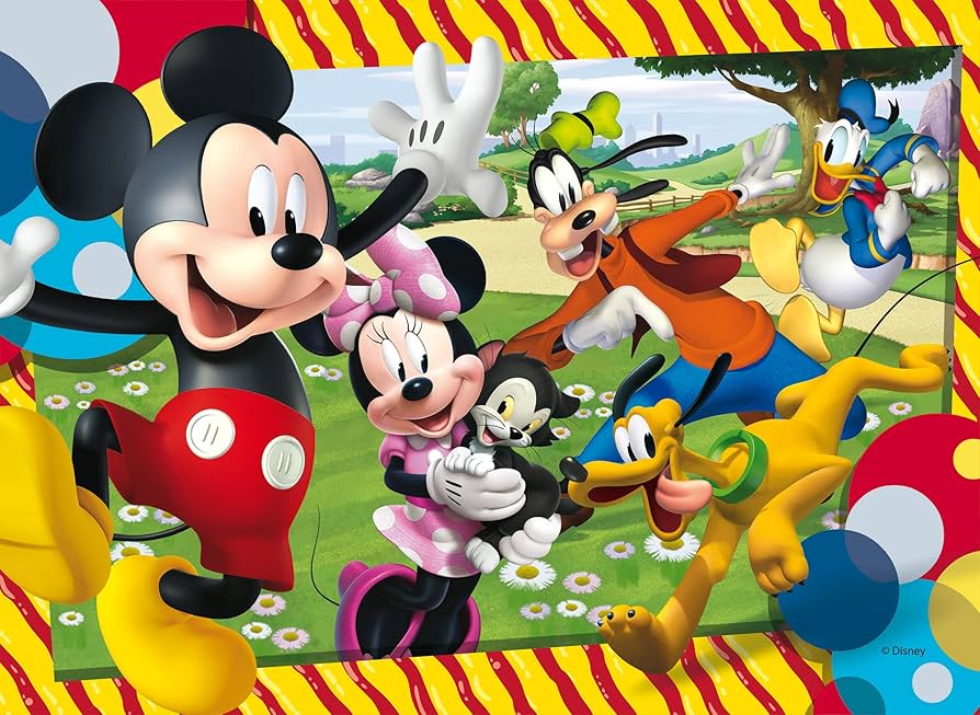 Amazon.com: Lisciani Giochi- Disney Eco Puzzle DF Mickey